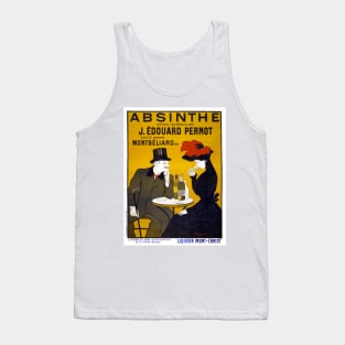 Vintage Advertising Poster France Absinthe Tank Top